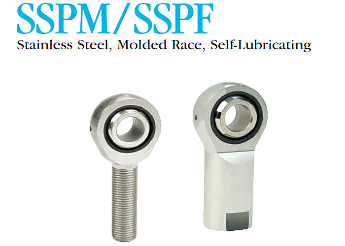 스테인리스 둥근 방위 막대 끝, SSPM/SSPF 미터 공 합동 막대 끝