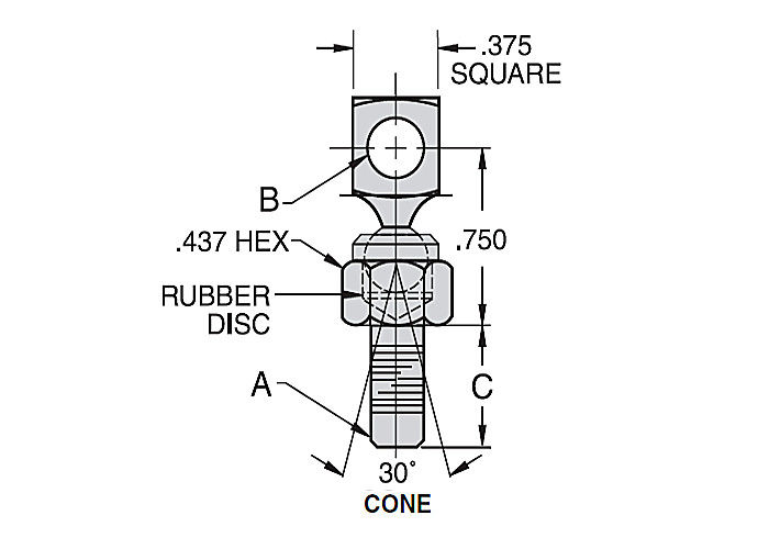DC/DH 회전대 공 합동 막대 끝 방위 연결 제품 유형 착용 저항