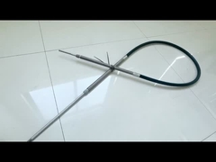 기계 제어 케이블 긴 스레드 파이드 캡과 함께 밀어 당겨 가속 케이블