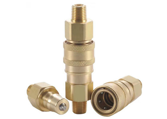 50GPM Pneumatic Hydraulic Quick Coupler 1000PSI NBR 밀봉