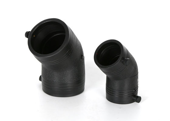 파이프 라인을 위한 PE HDPE 전기 융합 45도 팔꿈치 어댑터