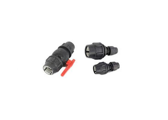 관개 HDPE PP PE 압축 장착 물 공급
