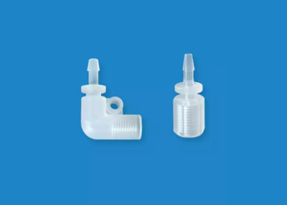 고체 PTFE 튜브용 플라스틱 유니온 스루브 스레드 하이드럴 튜브 결합