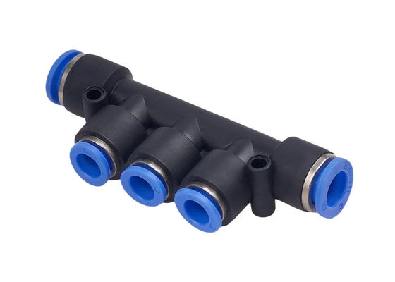 직선 여성 Pneumatic 밀기 펌프 커넥터 16mm