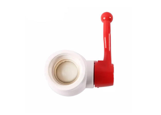 2 차원 직선형 수동 PVC 볼 밸브 UPVC 고정 제어 흐름 물