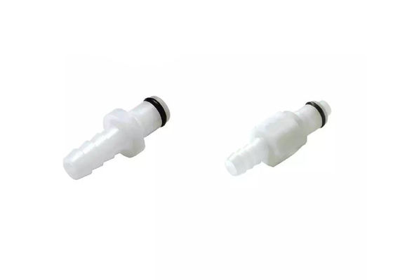 1/4 "호스 바브 남자 CPC 맞춤 플라스틱 퀵 커넥터 패널은 공기 피팅을 탑재합니다
