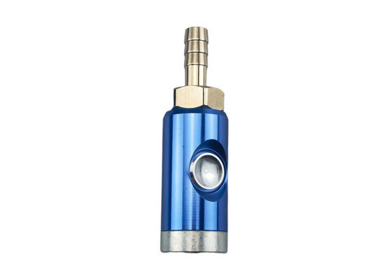 28scfm 누르기 버튼 Pneumatic 빠른 결합 BSP 공기 튜브 안전 결합