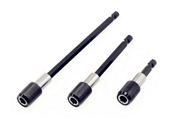 1/4 인치 헤드 확장 바드 팩 자기 스크루드라이버 빠른 전송 레버 자물쇠 확장 바드 150mm 핸드 도구