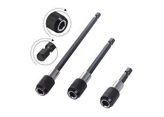 1/4 인치 헤드 확장 바드 팩 자기 스크루드라이버 빠른 전송 레버 자물쇠 확장 바드 150mm 핸드 도구