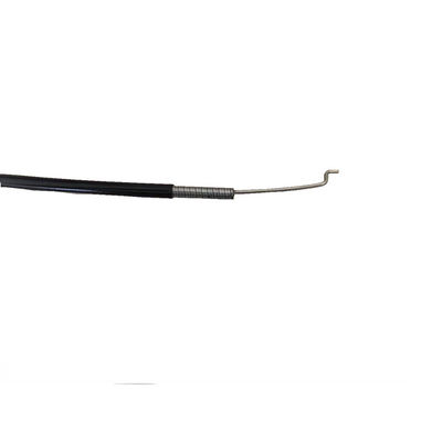 검은색 둥근 손잡이 940MM 긴 76MM 여행 SS316 와이어 로프 검은 선도