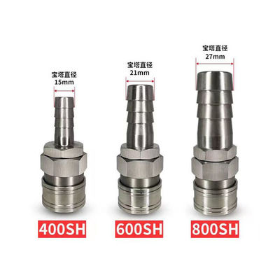 DN 5 -- DN 51 튜브 구멍 ISO 7241A 유연한 금속 튜브 오일 가스 및 물