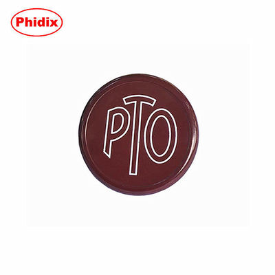 2 "버섯 붉은 PTO 손잡이 3/8-24 UNF 스레드