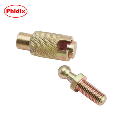 S-Knurling 빠른 단절 구슬 관절: 빠른 조립, 부식 저항 (진크 접착, 열 처리)