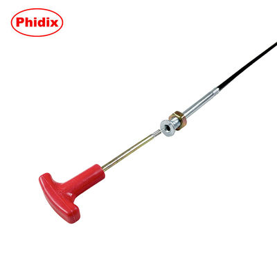 기계 작동을 위한 다양한 제어 케이블 핸들