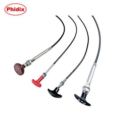 기계 작동을 위한 다양한 제어 케이블 핸들