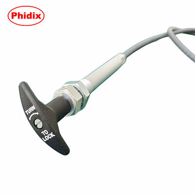 트위스트 잠금 핸들 푸시 풀 제어 케이블 - 견고한 기계 제어 솔루션