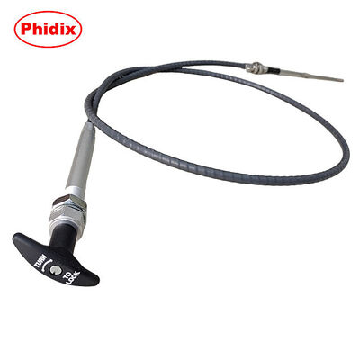 트위스트 잠금 핸들 푸시 풀 제어 케이블 - 견고한 기계 제어 솔루션