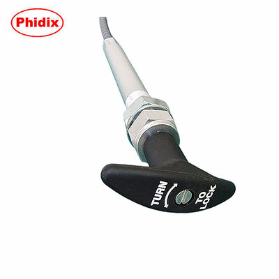 트위스트 잠금 핸들 푸시 풀 제어 케이블 - 견고한 기계 제어 솔루션