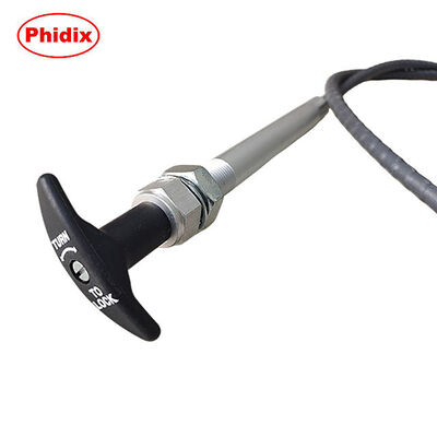 트위스트 잠금 핸들 푸시 풀 제어 케이블 - 견고한 기계 제어 솔루션