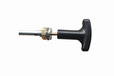 높은 온도 저항 제어 케이블 조립 3700mm 긴 검은 T 핸들