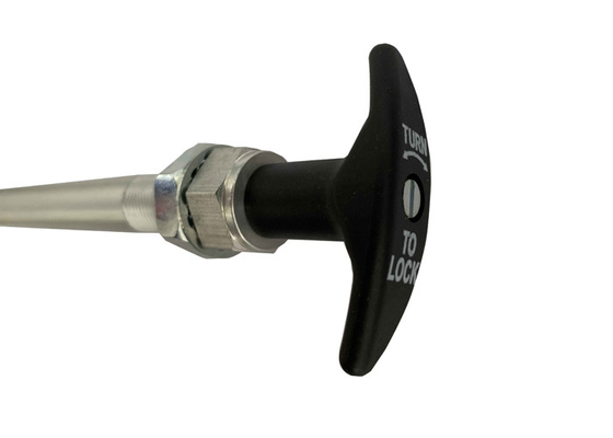 IATF16949 1500MM 블랙 트위스트 잠금 T 손잡이가 있는 기계 제어 케이블